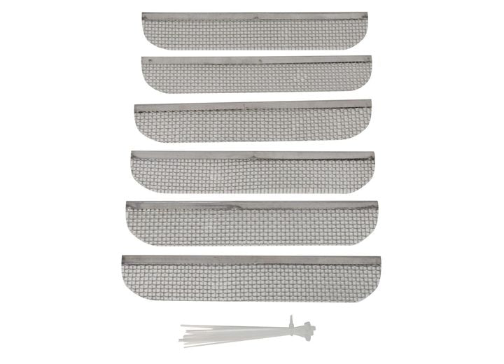 Valterra Products LLC RV SCREEN, FRIDGE, SLAT, 8.1IN X 1.5IN, CARDED