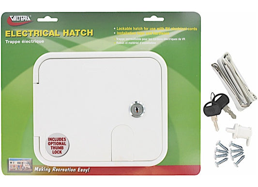 Valterra Products LLC ELECTRICAL HATCH, WHITE, CARDED
