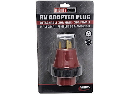 Valterra Products LLC 30A - 30A DETACHABLE ADAPTER PLUG, BULK