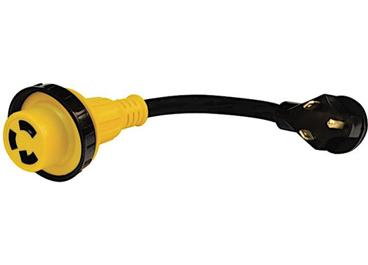 Valterra Products LLC 30AM-30AF DETACH ADAPTER CORD, 12IN, BULK