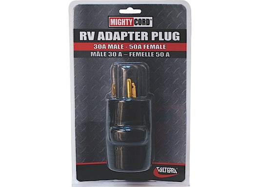Valterra Products LLC 30AM-50AF ADAPTER PLUG, CARDED
