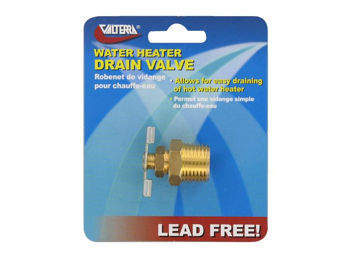 Valterra Products LLC WATER HEATER DRAIN VALVE, 1/2IN, CARDED