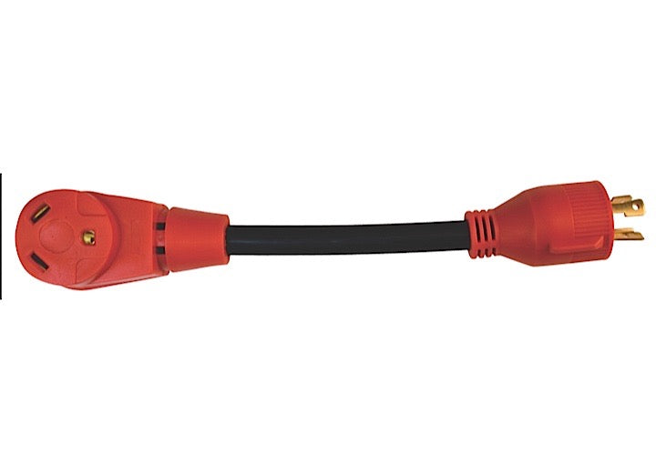 Valterra Products LLC GEN30AMP 3P TO 30AMP ADAPTER CORD, 12IN, CARDED