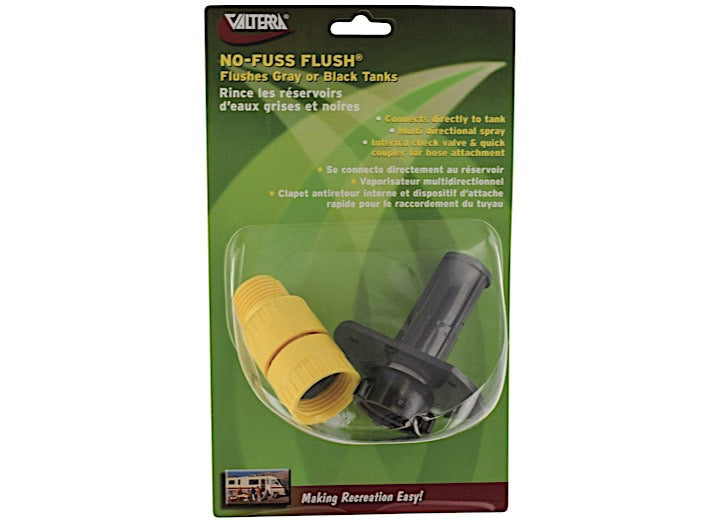 Valterra Products LLC NO-FUSS FLUSH WITH CHECK VALVE, CARDED