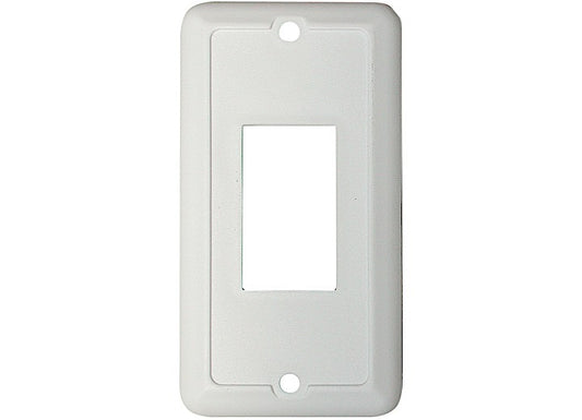 Valterra Products LLC SINGLE FACE PLATE - WHITE 3/BAG