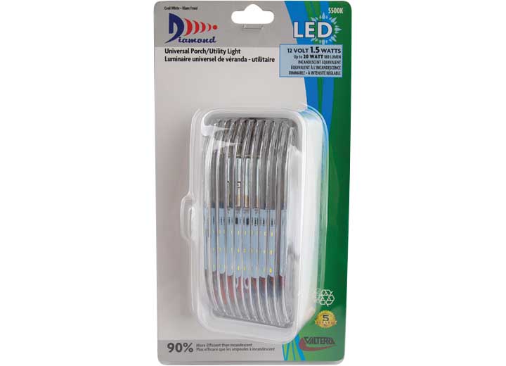 Valterra Products LLC LED PORCH LIGHT CLEAR LENS
