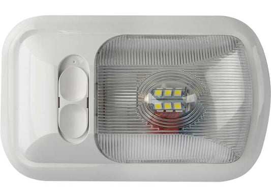 Valterra Products LLC EUROSTYLE SGL DOME LIGHT LED BRIGHT WHT 500K 215 LUMENS