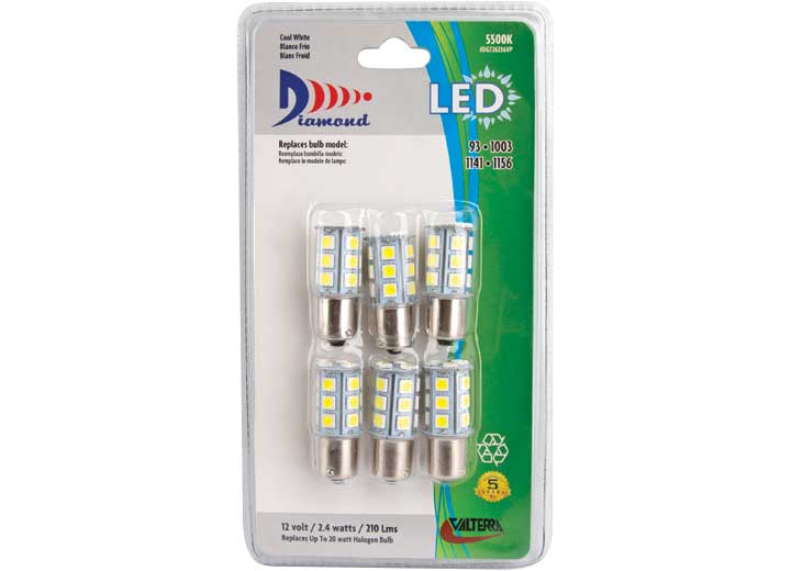 Valterra Products LLC 6 PK 1141 LED BULB BRIGHT