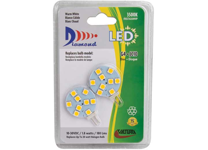 Valterra Products LLC 2 PK JC10 DISC LED SOFT