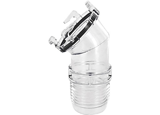 Valterra Products LLC CLEARVIEW ADAPTER, 45 DEGREES, THREADED