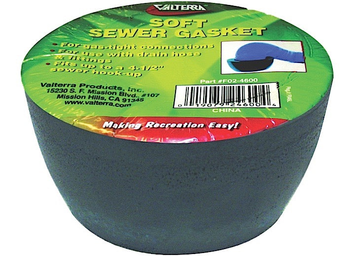 Valterra Products LLC SEWER SPONGE RING, 4IN X 3IN, SOFT