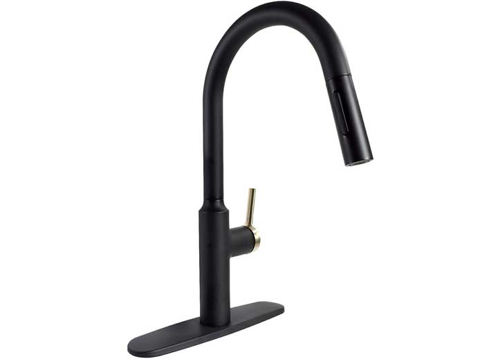 Valterra Products LLC PREMIUM SLIMLINE FAUCET BLACK