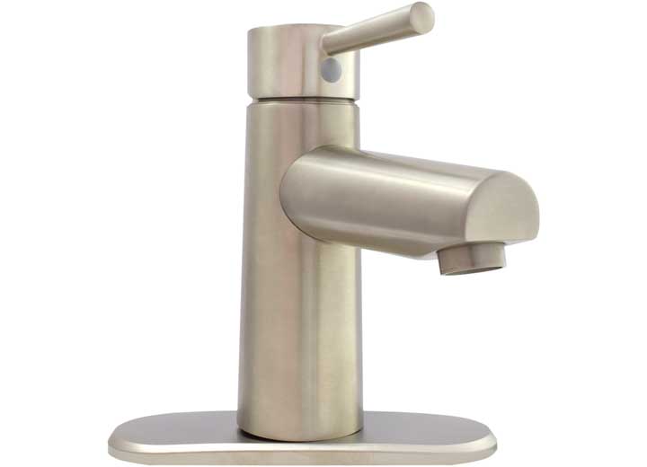 Valterra Products LLC PREMIUM SINGLE HANDLE VESSEL LAVATORY FAUCET, BRUSHED NICKEL