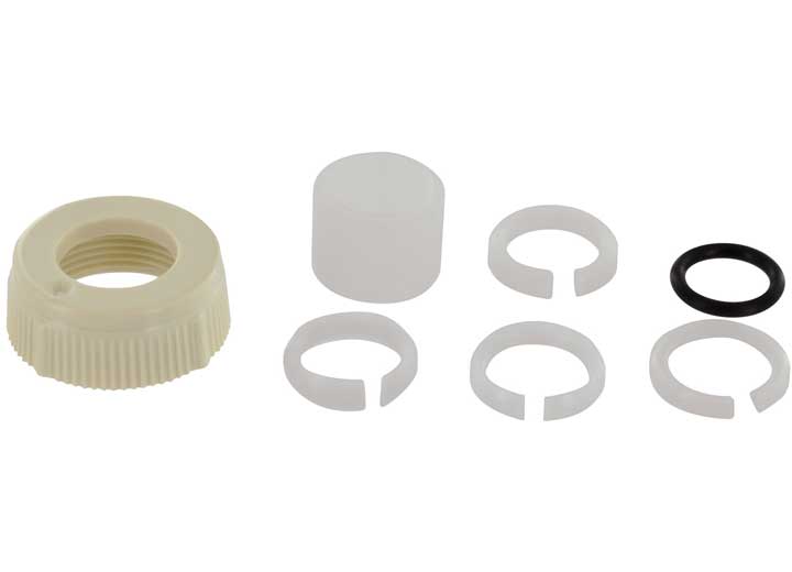 Valterra Products LLC SPOUT NUT, O-RING, SNAP RING FOR CATALINA SPOUTS, BISCUIT