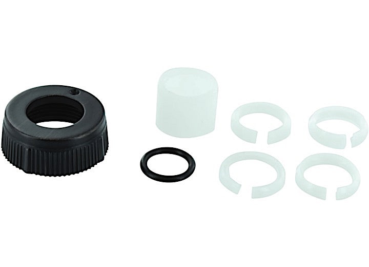 Valterra Products LLC SPOUT NUT, O-RING, SNAP RING FOR CATALINA SPOUTS, RUBBED BRONZE