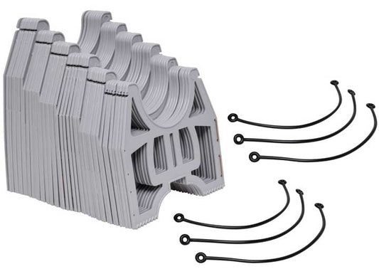Valterra Products LLC Valterra Slunky RV Sewer Hose Support – 15’, Gray