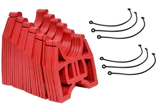 Valterra Products LLC Valterra Slunky RV Sewer Hose Support – 15’, Red