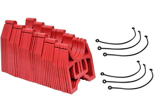 Valterra Products LLC Valterra Slunky RV Sewer Hose Support – 25’, Red