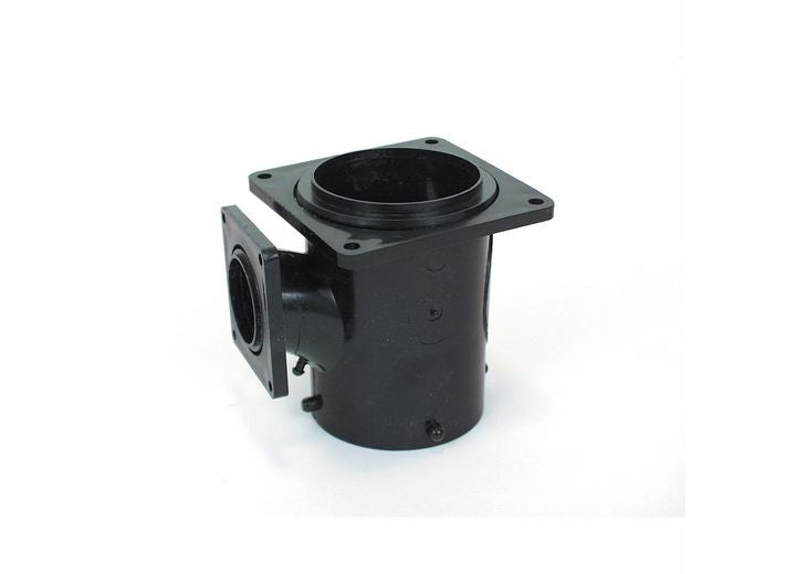 Valterra Products LLC 3IN SAN TEE REDUCING - 3IN BAYONET X 3IN AND 1-1/2IN ROTATING FLANGES