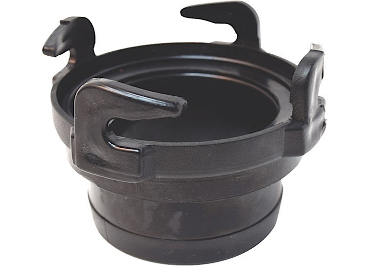 Valterra Products LLC HOSE ADAPTER, 3IN STRAIGHT ROTATING, BLACK, BULK