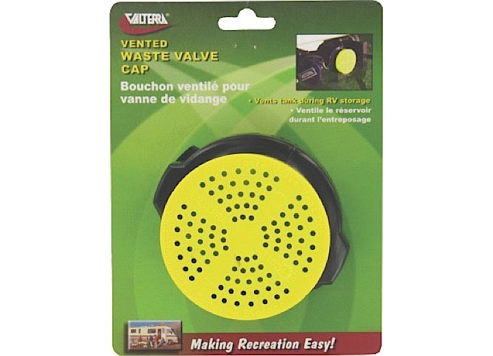 Valterra Products LLC WASTE VALVE CAP, VENTED, CARDED