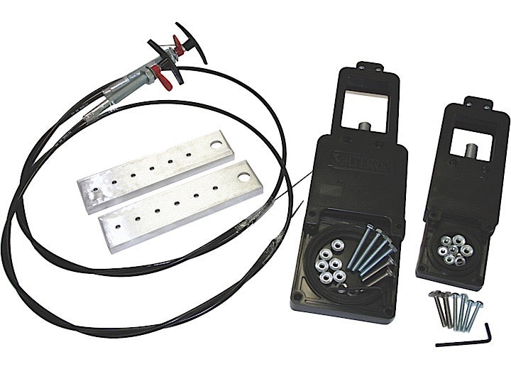 Valterra Products LLC FLEXIBLE CABLE KIT, 72IN, WITH 1-1/2IN AND 3IN VALVES, 2 CABLES PER BOX