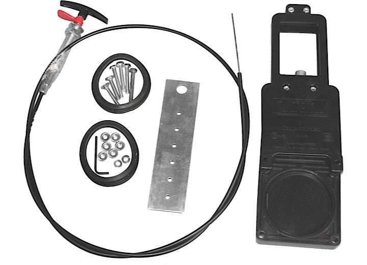 Valterra Products LLC FLEXIBLE CABLE KIT, 72IN, WITH 3IN VALVE, BOXED