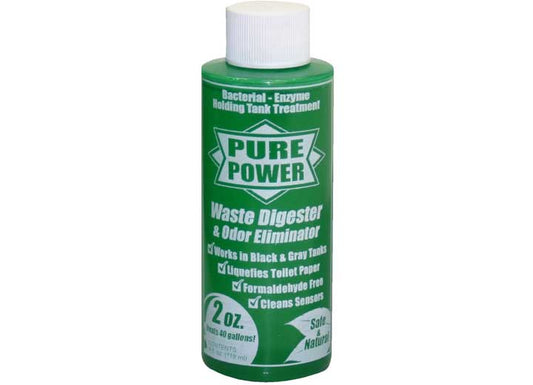 Valterra Products LLC Valterra Pure Power Green Waste Digester & Odor Eliminator Holding Tank Treatment – 4 oz. Bottle