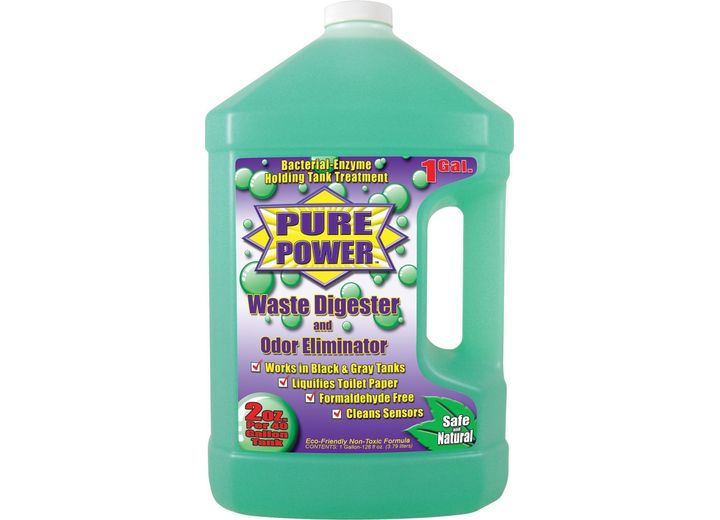 Valterra Products LLC Valterra Pure Power Green Waste Digester & Odor Eliminator Holding Tank Treatment – 1 Gallon Bottle