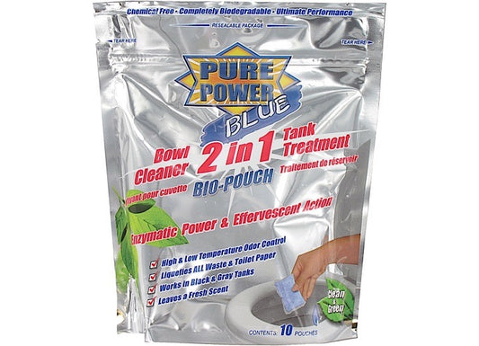 Valterra Products LLC PURE POWER BLUE, 2-IN-1 DROP-INS, 10/PK