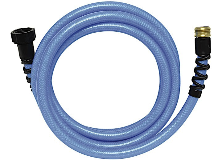 Valterra Products LLC Valterra AquaFRESH High Pressure Drinking Water Hose with Hose Savers, 1/2” x 10” – Blue