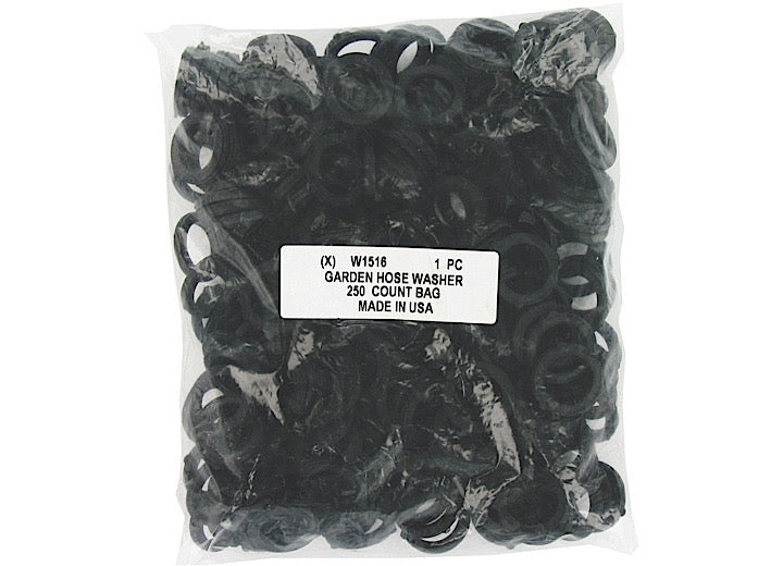 Valterra Products LLC HOSE WASHERS, BLACK, 250 PER BAG