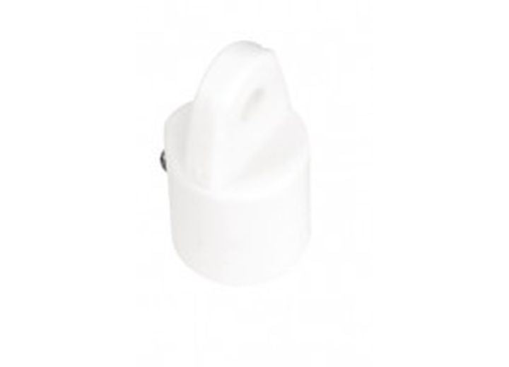 Whitecap KGD 3/4IN OUTSIDE EYE END (PR) WHT