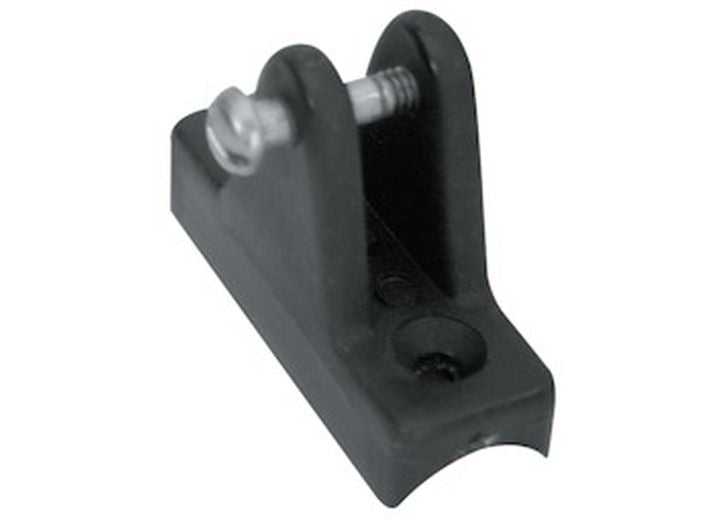 Whitecap PKGD 7/8IN RAIL HINGE (PR) - BLK