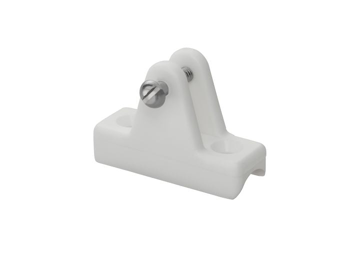 Whitecap PKGD 7/8IN RAIL HINGE (PR) WHT