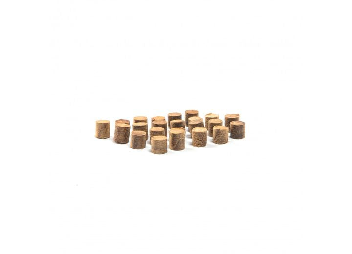 Whitecap 1/4IN TEAK PLUG, 20 PK