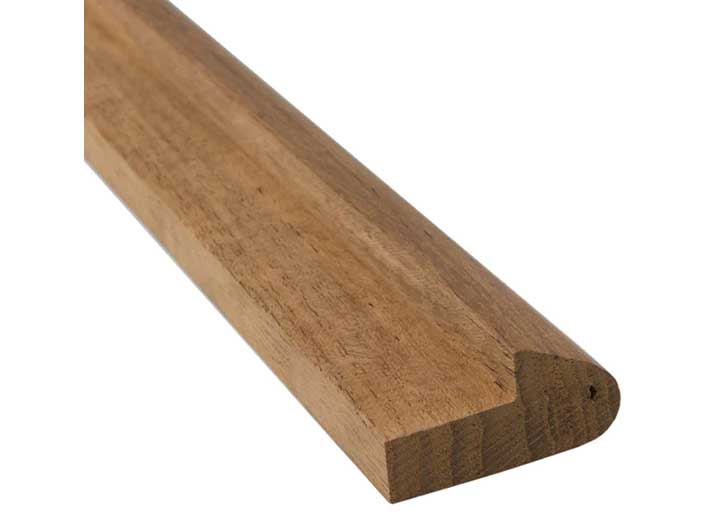 Whitecap STRAIGHT RAIL MOLDING:  1-5/8INH X 13/16INW, 5FT LENGTH