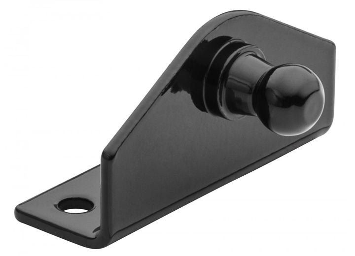 Whitecap PKGD BLK STEEL MOUNTING BRCKT - 2IN X 5/8IN