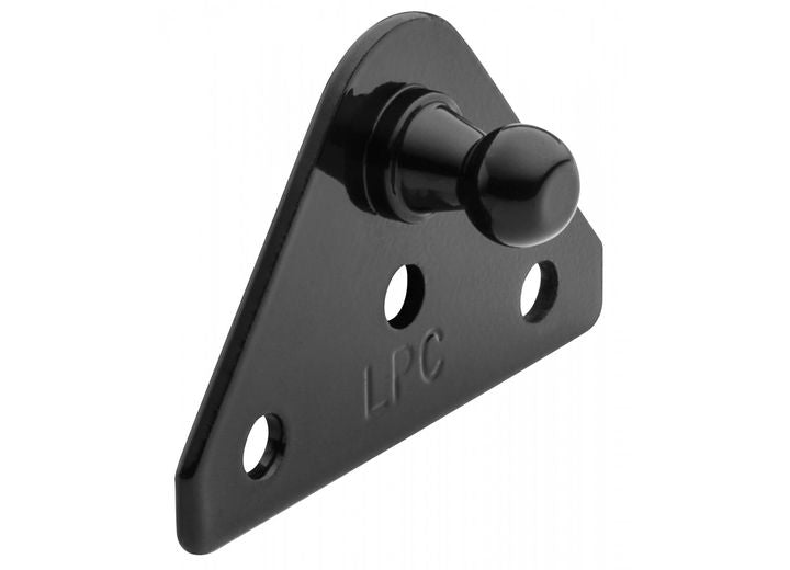 Whitecap PKGD BLACK STEEL MOUNTING BRACKET - 2 1/4IN