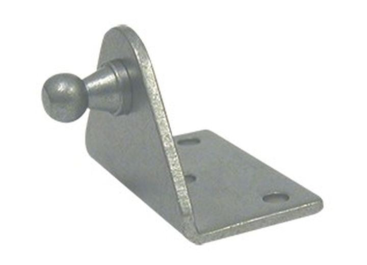 Whitecap BLACK ZP STEEL MOUNTING BRACKET - 2IN X 1-1/4IN   (PR)