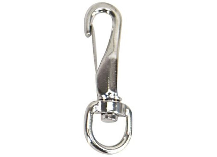 Whitecap PKGD CP BRASS BABY SWIVEL SNAP-1-7/8IN