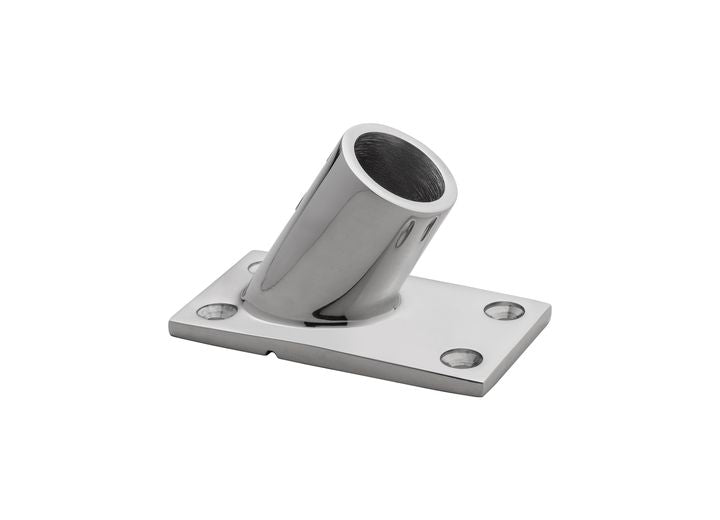 Whitecap PKGD CP ZAMAC 7/8IN-60O RECT BASE