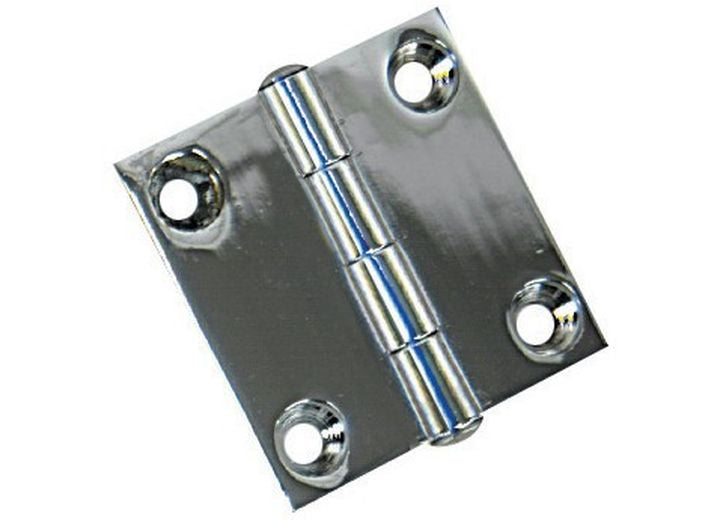 Whitecap PKGD CP ZAMAC 2IN X 2IN BUTT HINGE