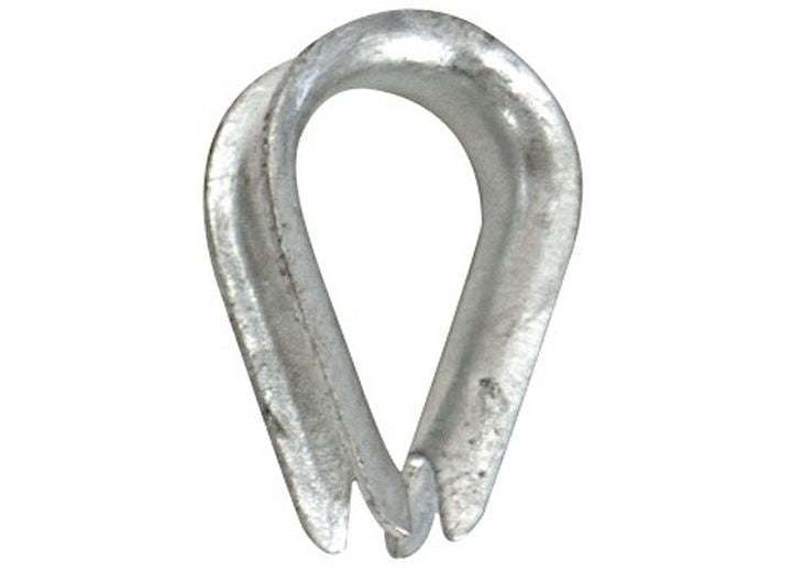 Whitecap PKGD GALVANIZED ROPE THIMBLE-1/2IN