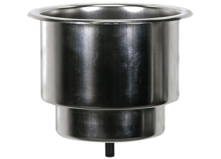 Whitecap 304 S.S. CUPHOLDER W/DRAIN