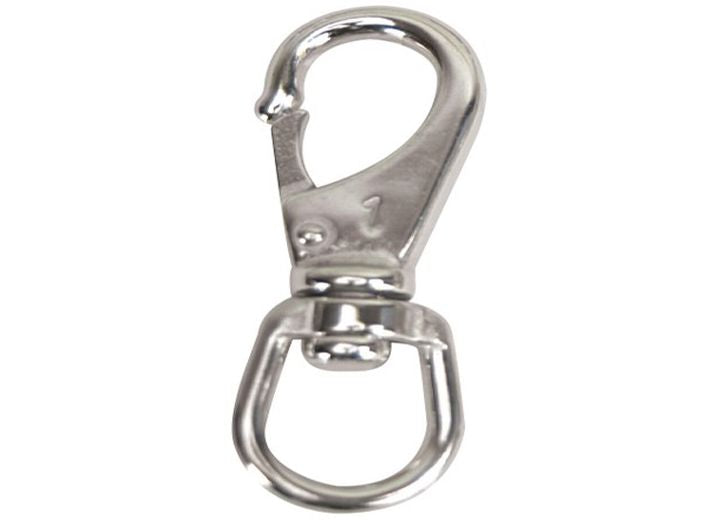 Whitecap PKGD SS SWIVEL EYE BOAT SNAP, SIZE 2