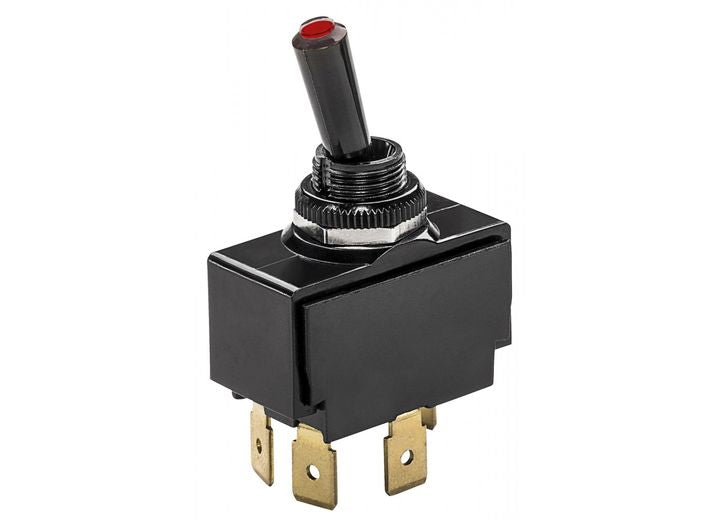 Whitecap PKGD LIGHTED TIP TOGGLE SWITCH (MOM ON/OFF/ON)
