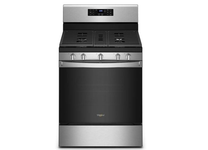 Whirlpool Corporation 30IN GAS RANGE W/5-IN-1 AIR FRYER OVEN, STAINLESS