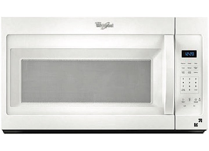 Whirlpool Corporation MICROWAVE HOOD 1.7 CU FT, 1000 WATTS, 2-PIECE FRONT, STOPPABLE SUNKEN TURNTABLE, 10 CKG PWR CNTRLS