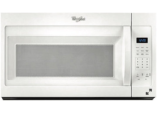 Whirlpool Corporation MICROWAVE HOOD 1.7 CU FT, 1000 WATTS, 2-PIECE FRONT, STOPPABLE SUNKEN TURNTABLE, 10 CKG PWR CNTRLS